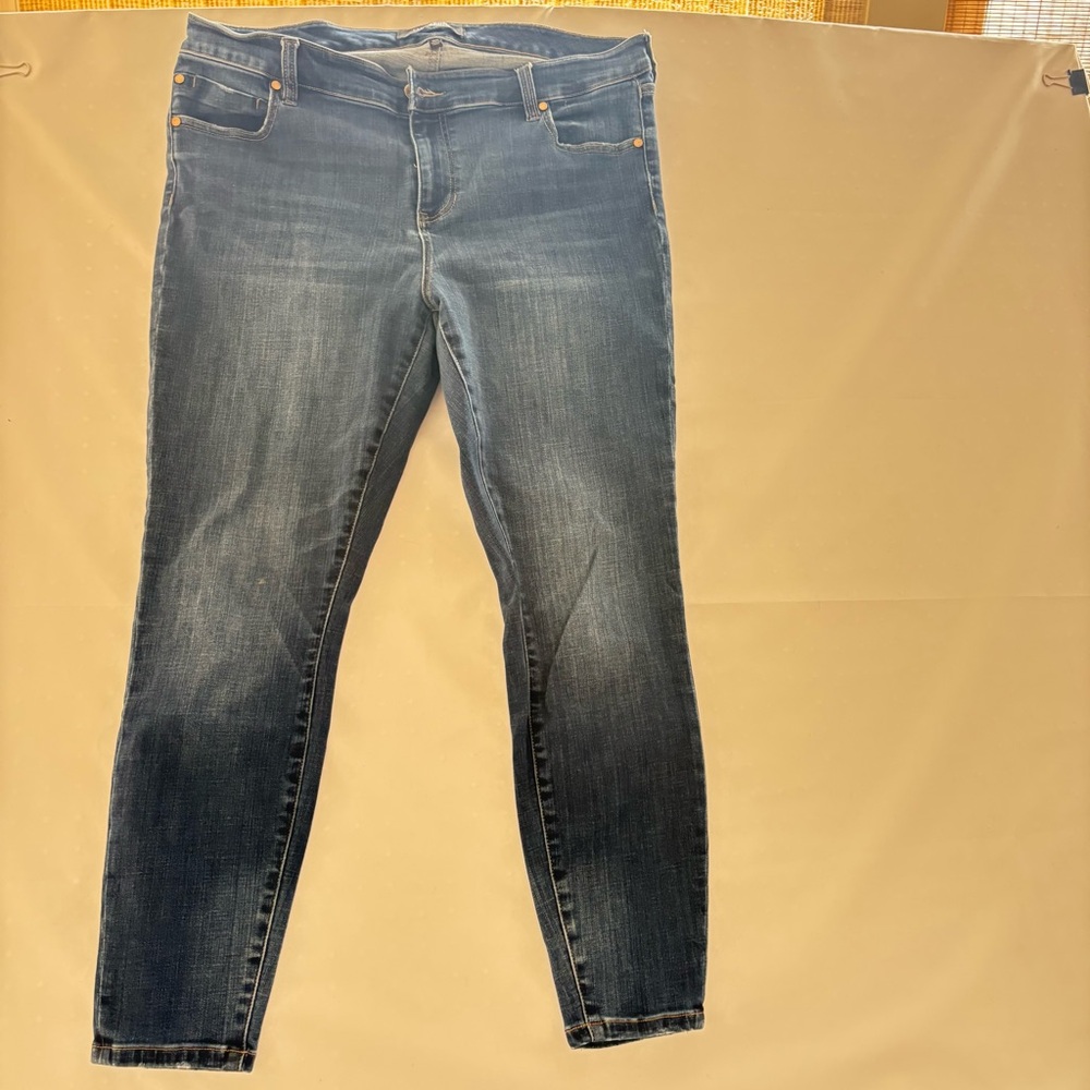 Liverpool Los Angeles Classic Denim Women's Skinny Jeans. Size 18W. INV25/232